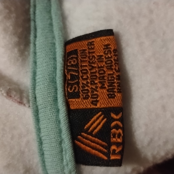 RBX Multicolor tie dye Hoodie Sweatshirt Pullover Stretch Waist Girl Size S(7/8) - Picture 11 of 13